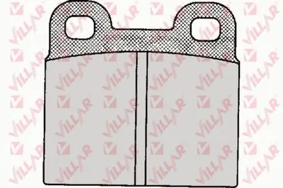 Комплект тормозных колодок, дисковый тормоз VILLAR купить
