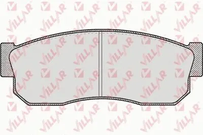 Комплект тормозных колодок, дисковый тормоз VILLAR купить