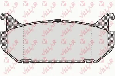 Комплект тормозных колодок, дисковый тормоз VILLAR купить
