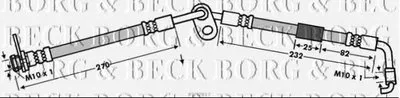 Тормозной шланг BORG & BECK купить