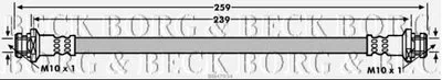 Тормозной шланг BORG & BECK купить