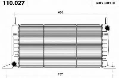 Радиатор, охлаждение двигателя AHE купить