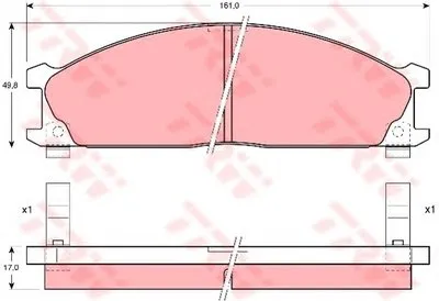 Комплект тормозных колодок, дисковый тормоз Dr!ve+ купить