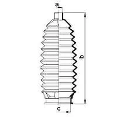 Пыльник, рулевое управление SPIDAN купить