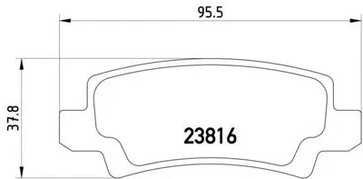 Комплект тормозных колодок, дисковый тормоз HELLA купить