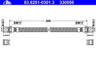 Тормозной шланг ATE купить