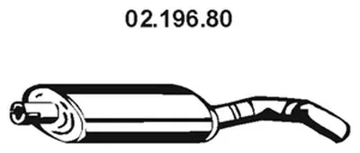 Средний глушитель выхлопных газов EBERSPÄCHER купить