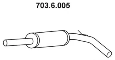 Средний глушитель выхлопных газов EBERSPÄCHER купить
