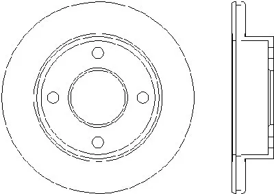 Тормозной диск TEXTAR купить