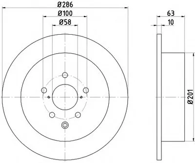 Тормозной диск MINTEX купить