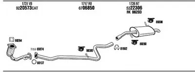 Система выпуска ОГ WALKER купить