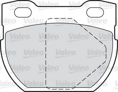 Комплект тормозных колодок, дисковый тормоз VALEO купить