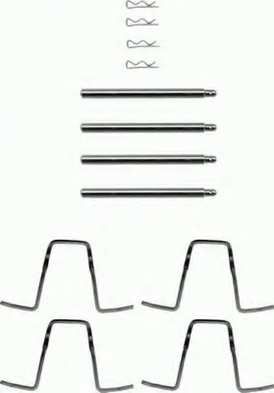 Комплектующие, колодки дискового тормоза TEXTAR купить