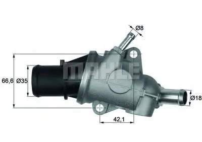Термостат, охлаждающая жидкость BEHR купить