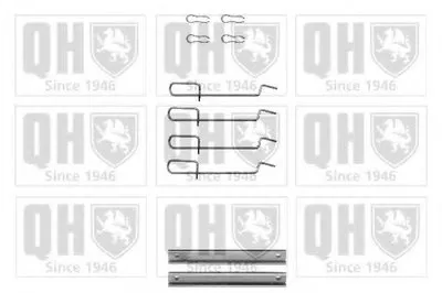 Комплектующие, колодки дискового тормоза QUINTON HAZELL купить