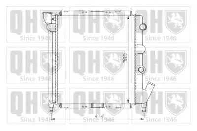 Радиатор, охлаждение двигателя QUINTON HAZELL купить