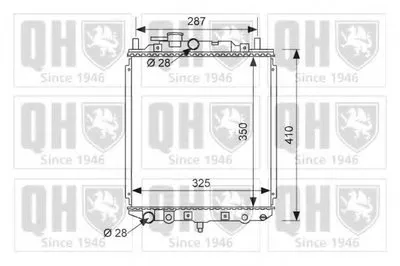 Радиатор, охлаждение двигателя QUINTON HAZELL купить