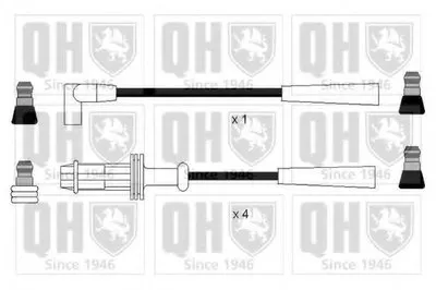 Комплект проводов зажигания CI QUINTON HAZELL купить