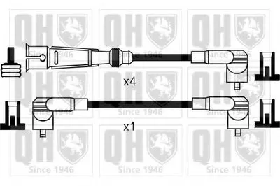 Комплект проводов зажигания CI QUINTON HAZELL купить