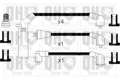 Комплект проводов зажигания CI QUINTON HAZELL купить