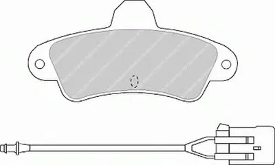 Комплект тормозных колодок, дисковый тормоз PREMIER FERODO купить