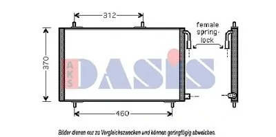 Конденсатор, кондиционер AKS DASIS купить