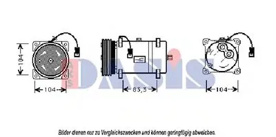 Компрессор, кондиционер AKS DASIS купить