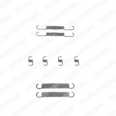 Комплектующие, тормозная колодка DELPHI купить