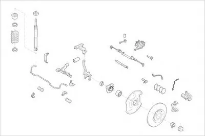 Подвеска колеса DELPHI купить