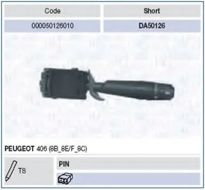 Выключатель на колонке рулевого управления MAGNETI MARELLI купить