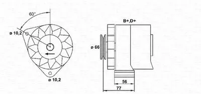 Генератор MAGNETI MARELLI купить