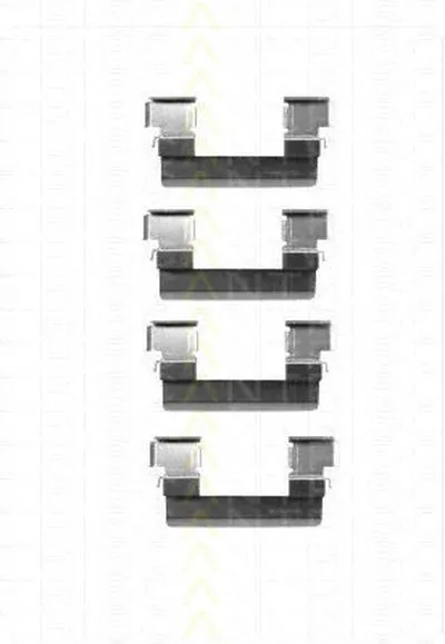 Комплектующие, колодки дискового тормоза TRISCAN купить