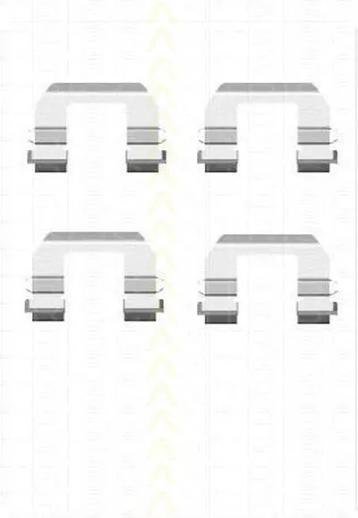 Комплектующие, колодки дискового тормоза TRISCAN купить