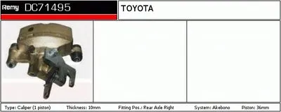 Тормозной суппорт Remanufactured REMY (Multiline) DELCO REMY купить