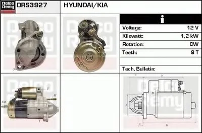Стартер Remanufactured REMY (Light Duty) DELCO REMY купить