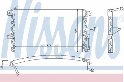 Конденсатор, кондиционер NISSENS купить