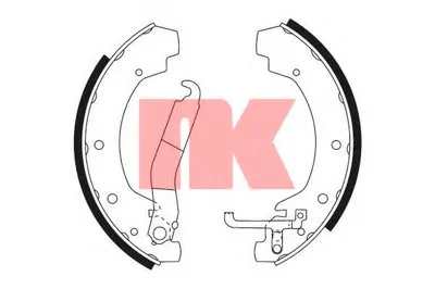 Комплект тормозных колодок NK купить