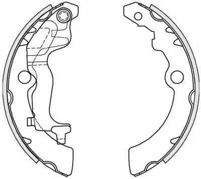 Комплект тормозных колодок REMSA купить