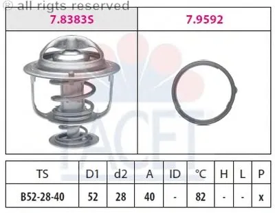 Термостат, охлаждающая жидкость FACET купить