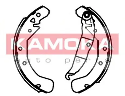Комплект тормозных колодок KAMOKA KAMOKA купить