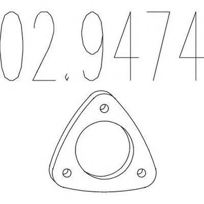 Прокладка, труба выхлопного газа MTS купить