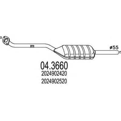 Катализатор для переоборудования MTS купить
