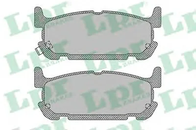 Комплект тормозных колодок, дисковый тормоз LPR купить