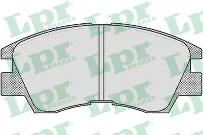 Комплект тормозных колодок, дисковый тормоз LPR купить