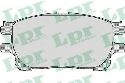 Комплект тормозных колодок, дисковый тормоз LPR купить