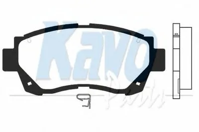 Комплект тормозных колодок, дисковый тормоз MK KASHIYAMA KAVO PARTS купить