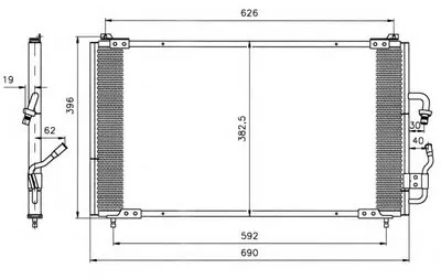 Конденсатор, кондиционер NRF купить