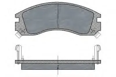 Комплект тормозных колодок, дисковый тормоз SCT Germany купить