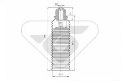 Пылезащитный комплект, амортизатор HUTCHINSON купить