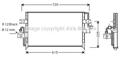 Конденсатор, кондиционер AVA QUALITY COOLING купить